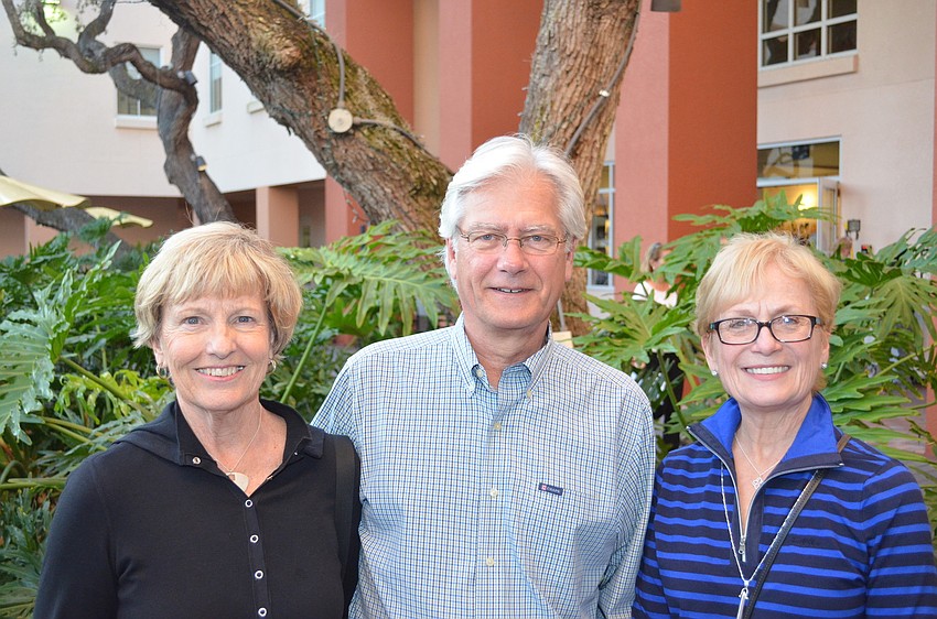 Jackie and Greg Goodlund and Joane Mitchell