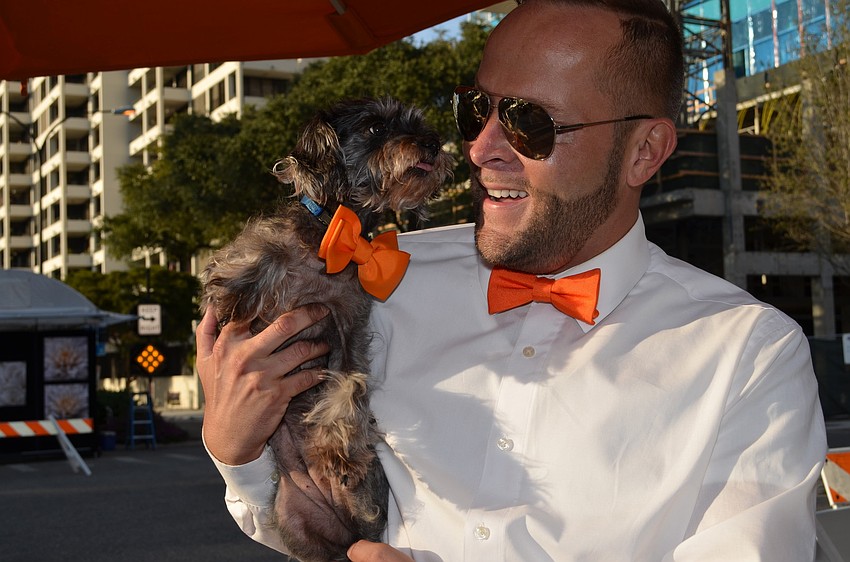 Tony Horge with Heidi.