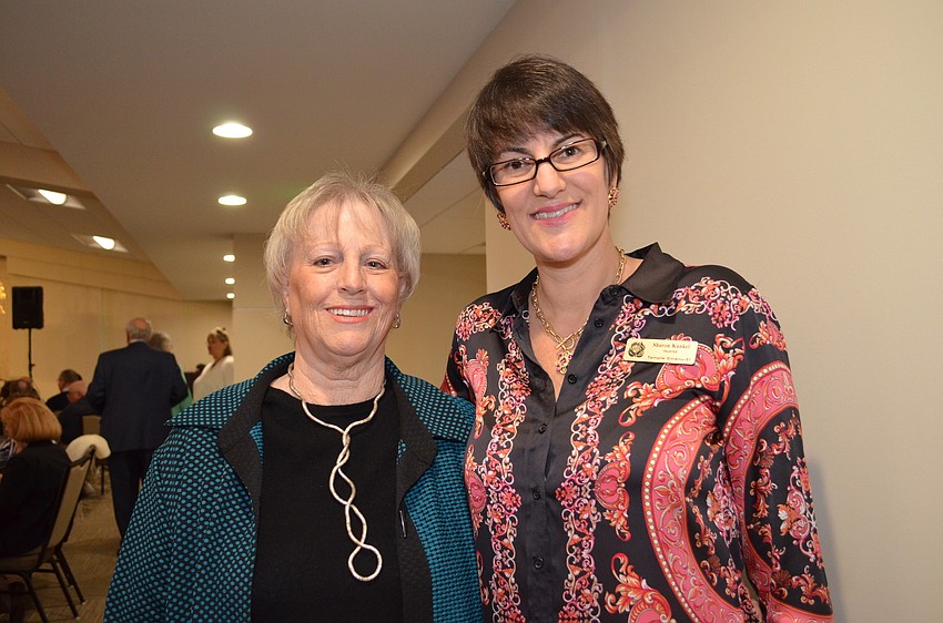 Rhea Hughes and Sharon Kunkel.