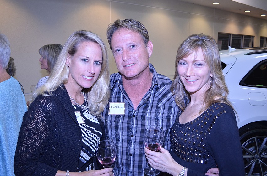 Tara Williams and Troy and Melanie Williams