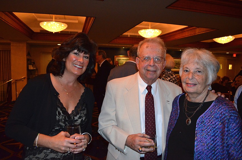 Mary Drugan with Bob and Pat Geraci