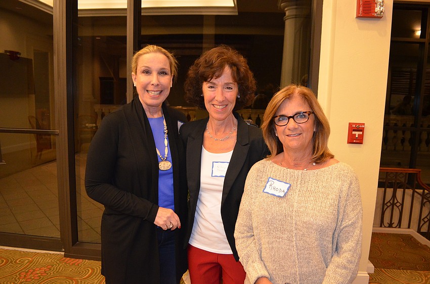 Aviva Friedman, Hilory Seaton and Rhoda Simbrow