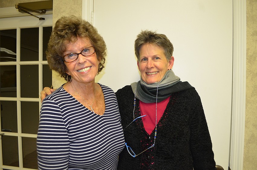 Donna Godfrey and Terri Noyes