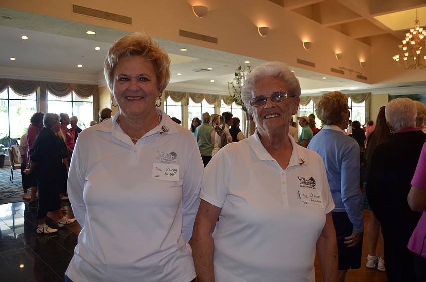 Shirley Krieger and Eleanor Sheldon