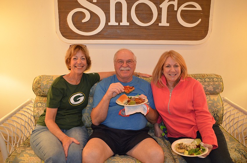 Holly Braun, Bill Buckley and Lisa Weiland