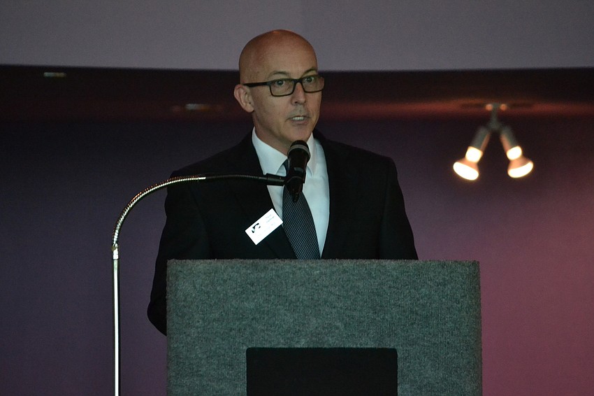 Southeastern Guide Dogs CEO Titus Herman addresses graduatesâ€™ families and friends.