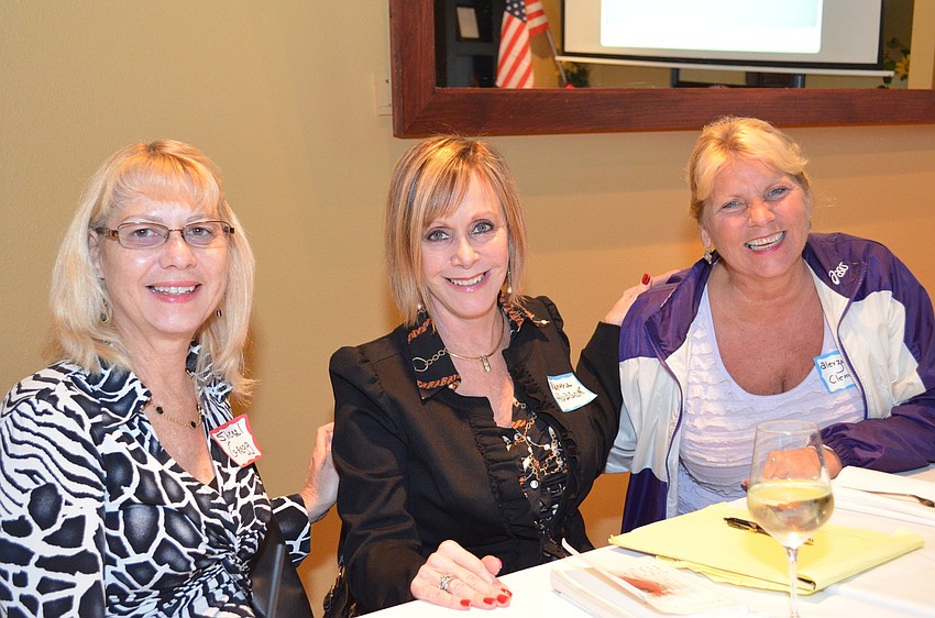 Sheryl Gregg, Martha Hudson and Alexandra Clemens.