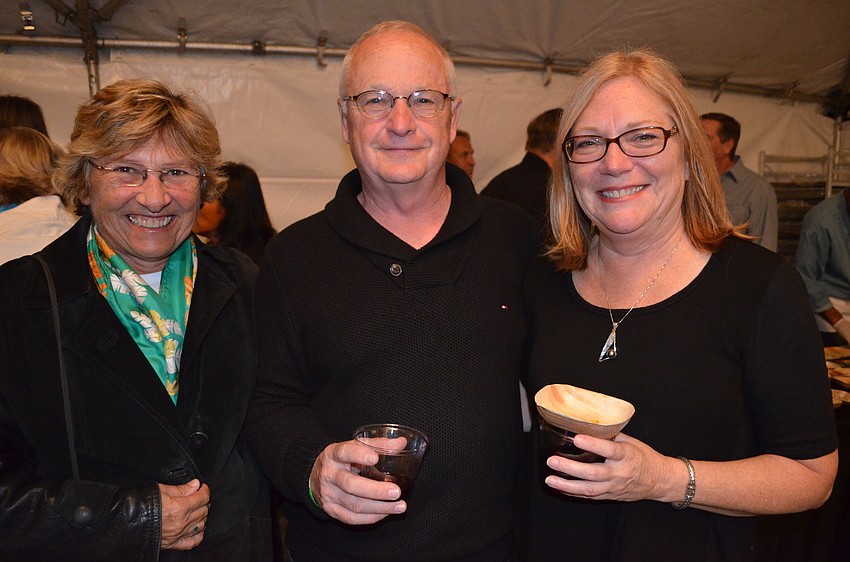 Chantal Diem, John Sheldon and Mary Jo Williams
