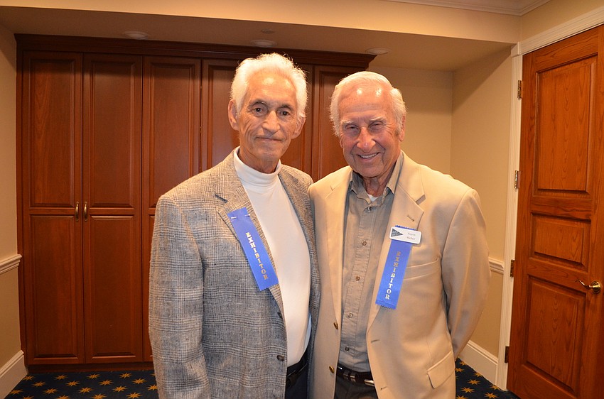 Exhibitors Fred Doery and Norm Weber