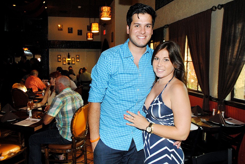 Richard Marques and Katie Baraona