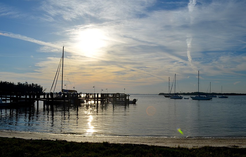 The sun was out for Saturday morningâ€™s cleanup.