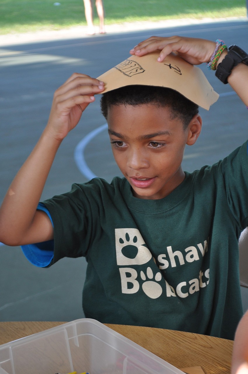 R.J. Perry turned 9 the day of the festival.