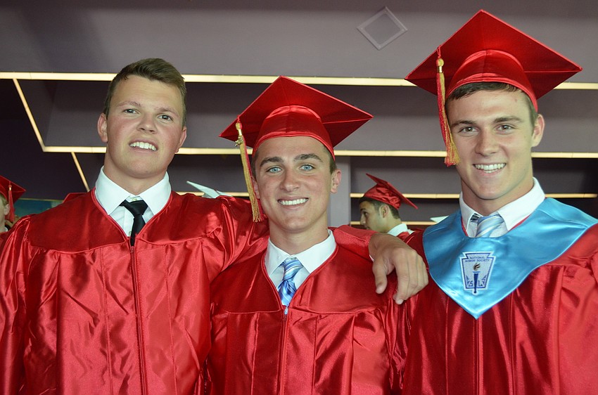 Clark Horne, Ross Bumgarner and Jonah Schopfer