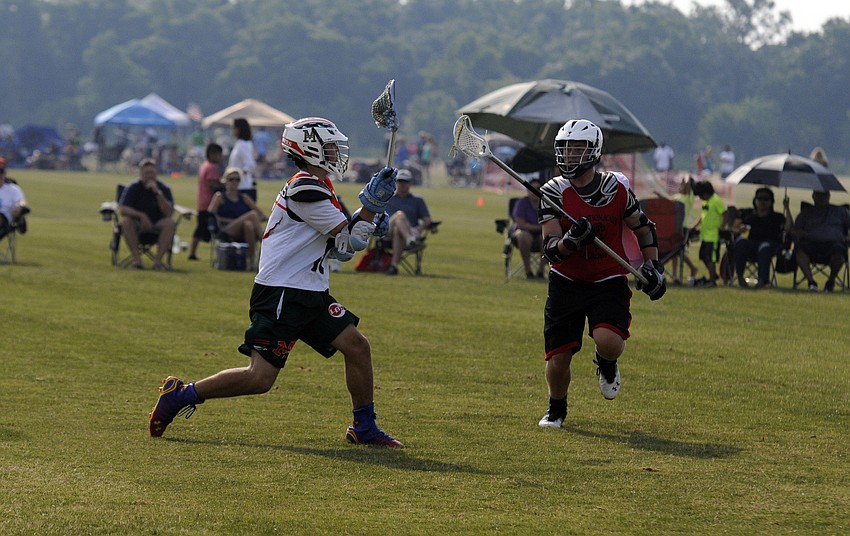 Clark Flessner scored a goal for the Monsters U15 team in its game versus Inspiration Academy May 24.