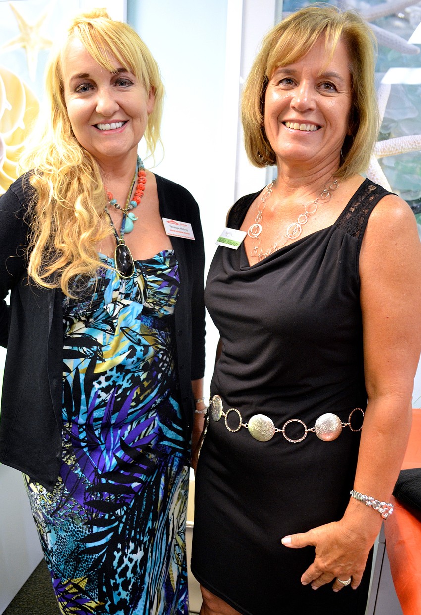 Penelope Mabrey, ServPro of Bradenton, and Allie Hueter, Building Connections