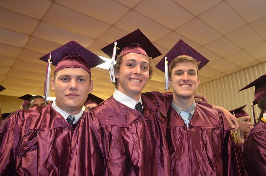 Zach Donchan, Marshall Fouts and Austin Drechsler