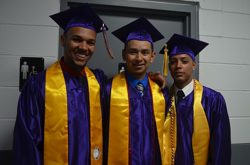 Javon Guiles, Ramon Lucio and Rodney Langston