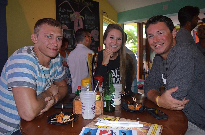 Austin Saboley, Nickie Tuttle and Sean Mather