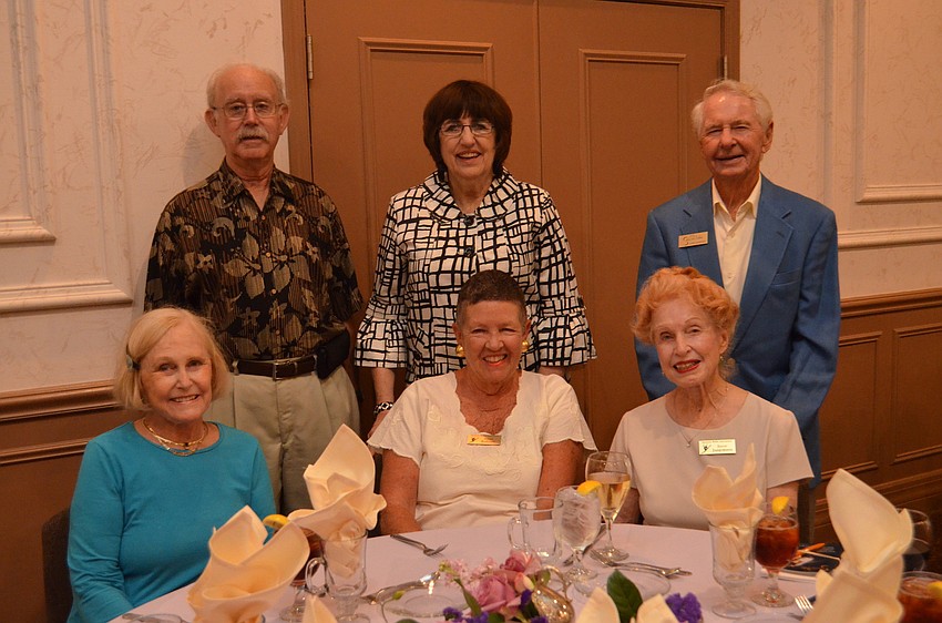 Jean Shorr, Roger and Barbara Sipson, Anne Roberts and Joycea and Luther Jungemann