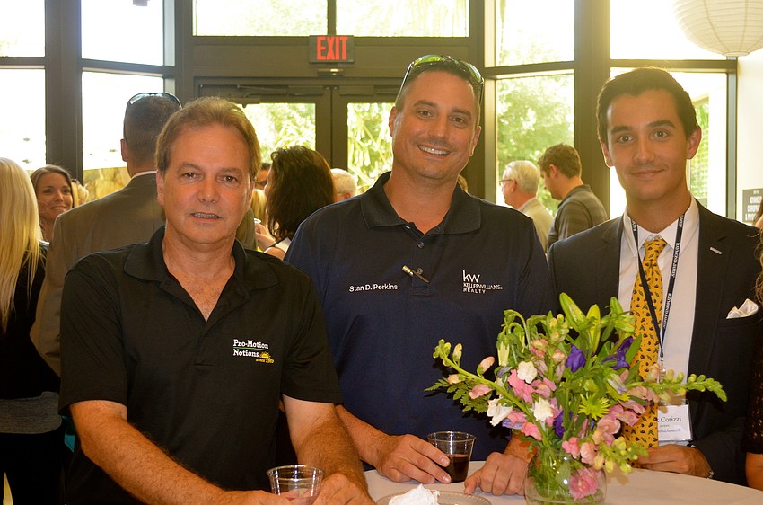 Pete Nessina, Stan Perkins and Nick Corizzi.