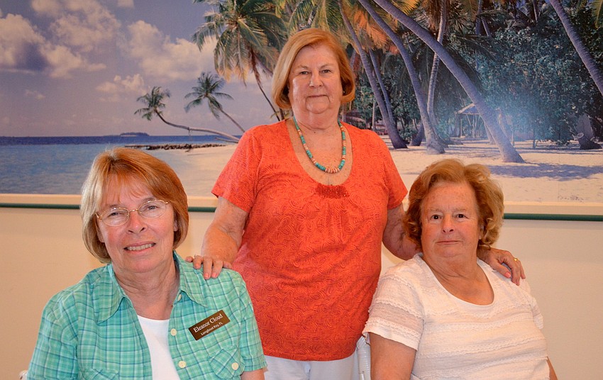 Eleanor Cloud, Rosemary Dalgleish and Jean Buckley