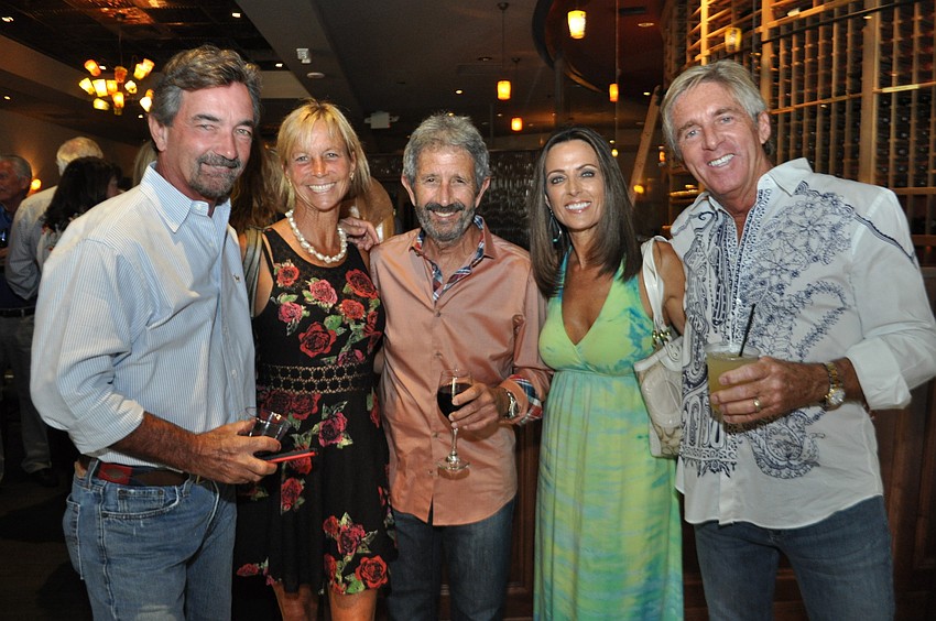 Jim Moss, Sally Miller, Richard Barrie and Maryellen and Art Paterson