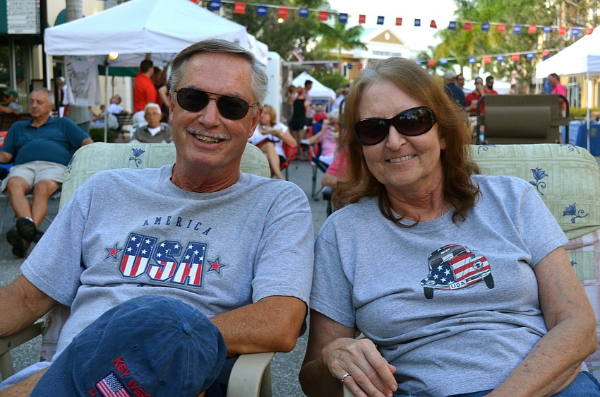 Chuck and Marianne Churchman spend time together.