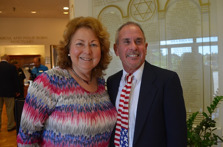 Madeleine Minora and Len Berman
