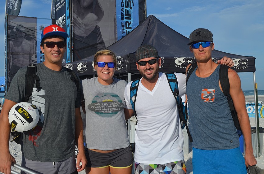 Bobby Kennedy, Jen Drouin, Zak Bernard and Kris Back