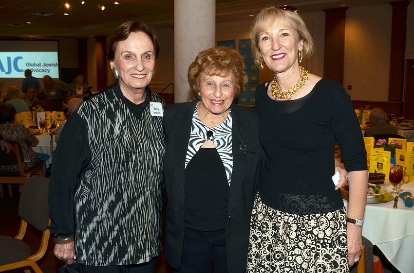 Sally Yanowitz, Helen Sherman and Judy Cahn