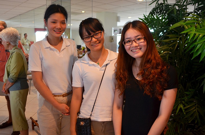 Gem Wong, Amanda Tang and Wendy Wu