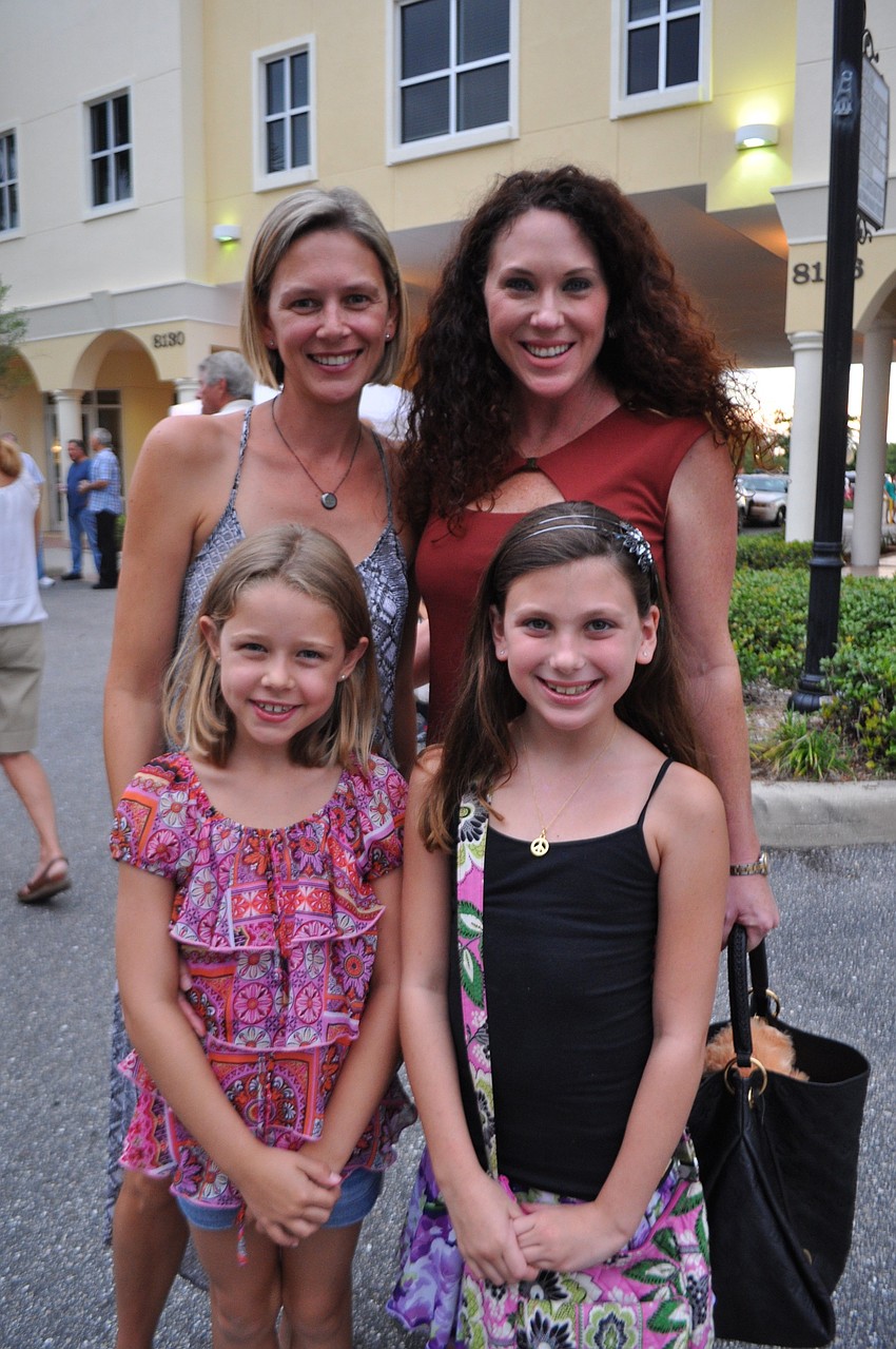 Marike and Amike Meissenheimer with Lisa and Holliston Shepard