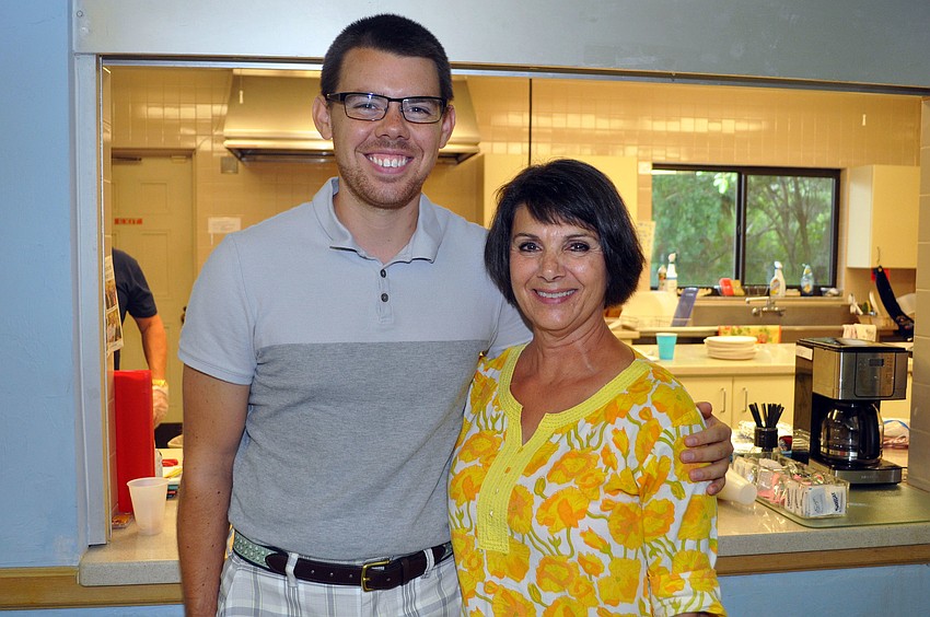 Fr. Matthew Grady and Phyllis McGuire