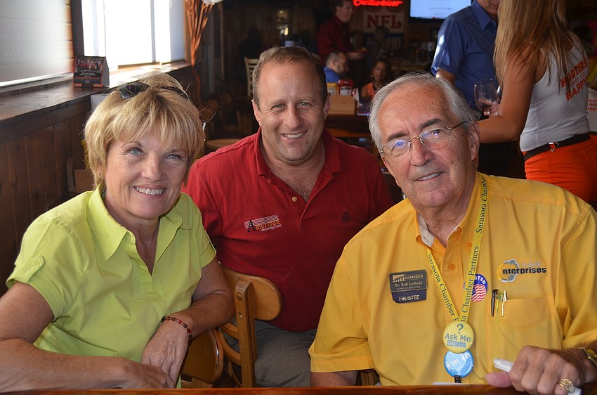 Nancy Jenkins, Steve Sanford and Bob Leibold