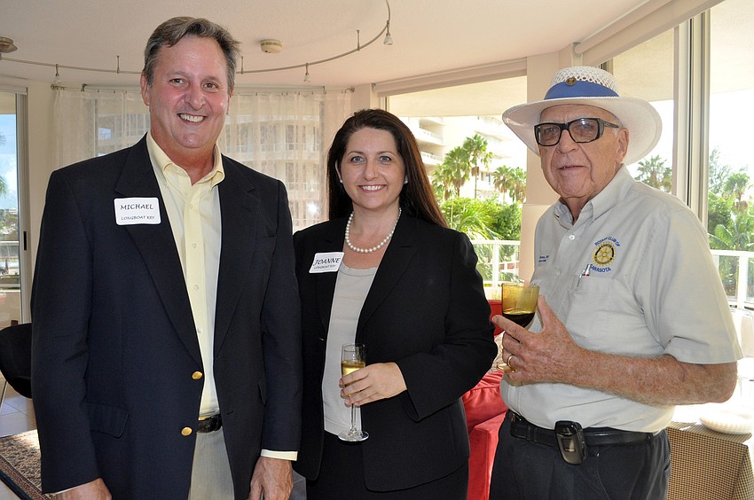 Michael Doll, Joanne Fabec and Jim Henry