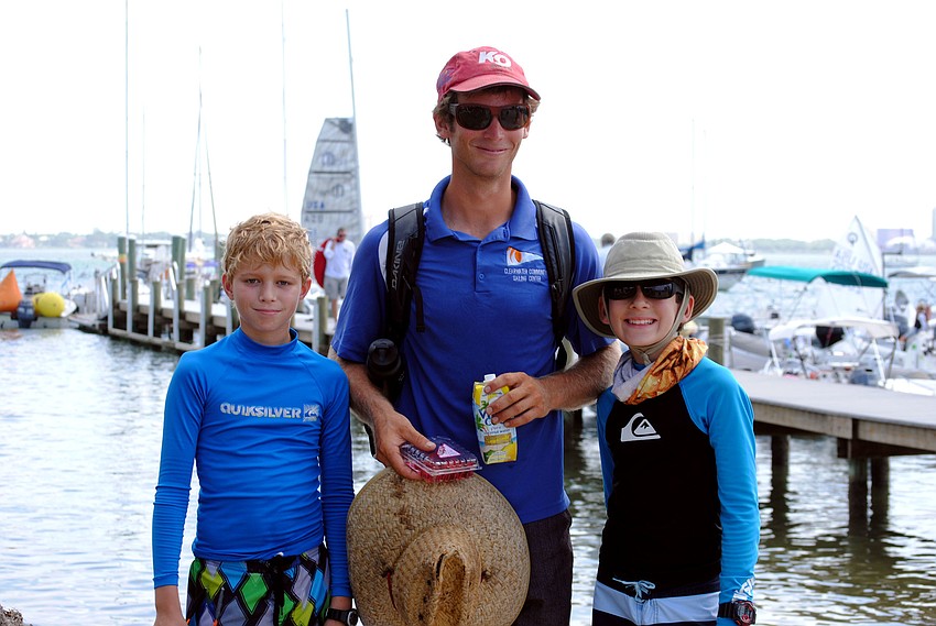 Ry Menke, Justin Ahearn and Adrian Winkelman