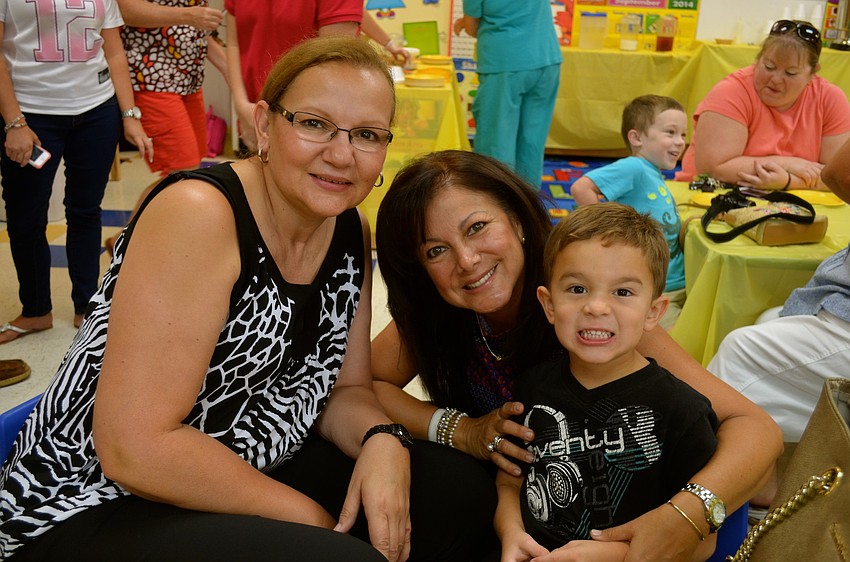 Carmen Ospina and Nichi Fowler spend the morning with Nikolas Iturralde.