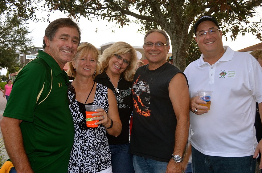 Rob and Betti Hargen pose with Sharon and Steve Zevis and Tom Zaharakis.