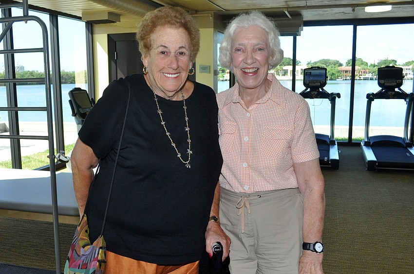 Addie Hurst and Jeanne Manser