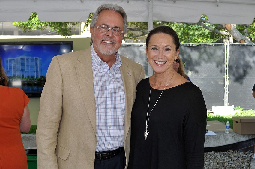 County Commissioner Joe Barbetta with his wife Mary Kenealy-Barbetta