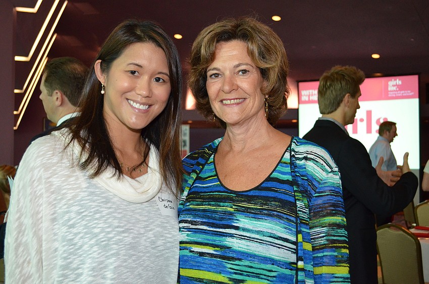 Christina deGuia and Claudia Cardillo.