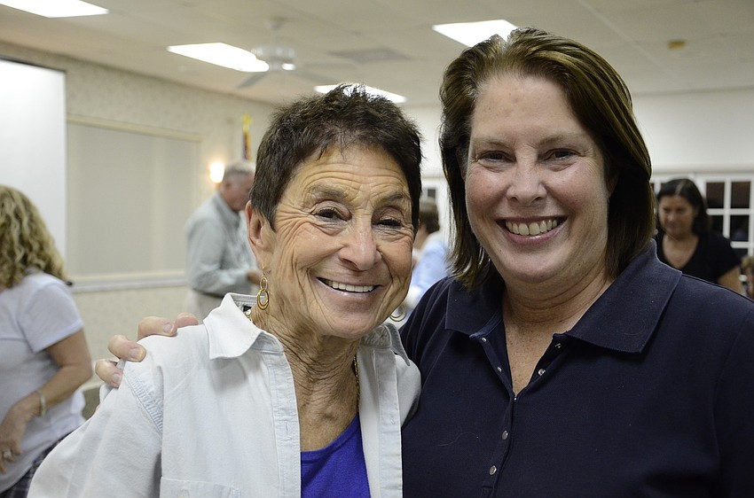 Susan Landau and Tory Newman attended the meeting. Newman and her husband, John Newman, helped design the club's new website, www.lbkgardenclub.org.