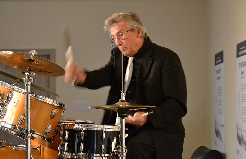 Al Hixon plays drums for the Al Hixon Jazz Group.