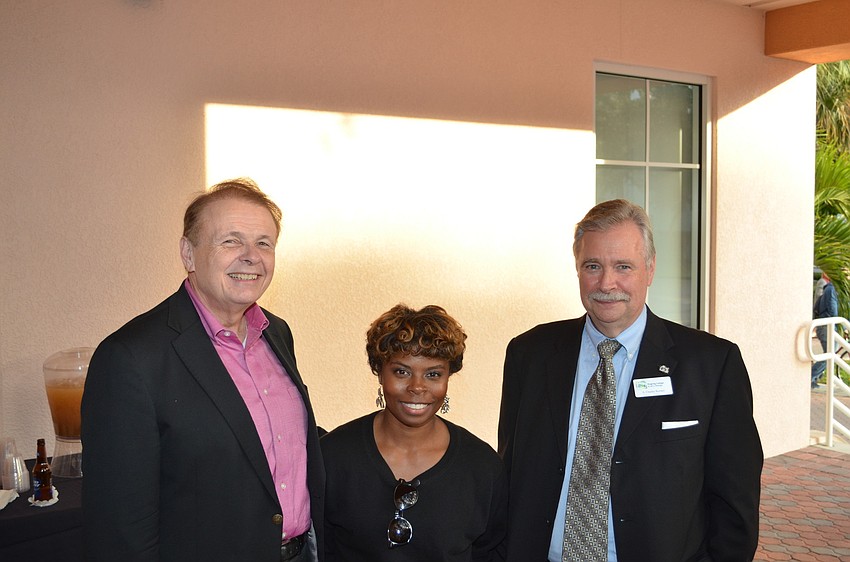 Larry Thompson, Natisha Harper and Charles Kovacs