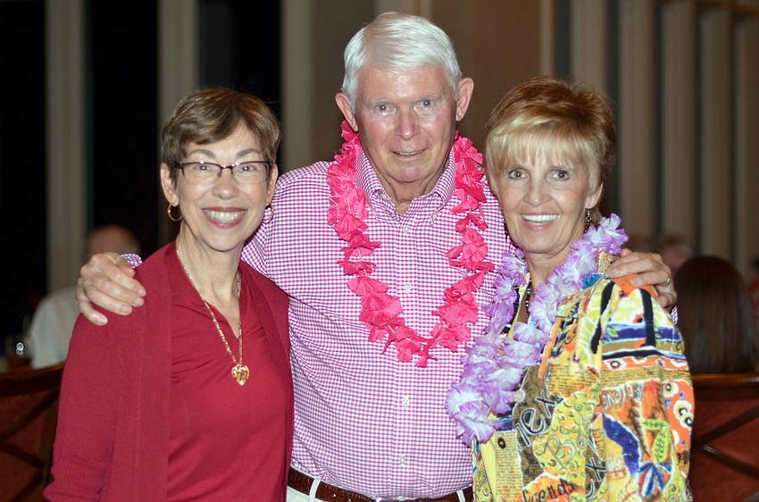 Linda and Skip Seureth with Darlene Hoffmann