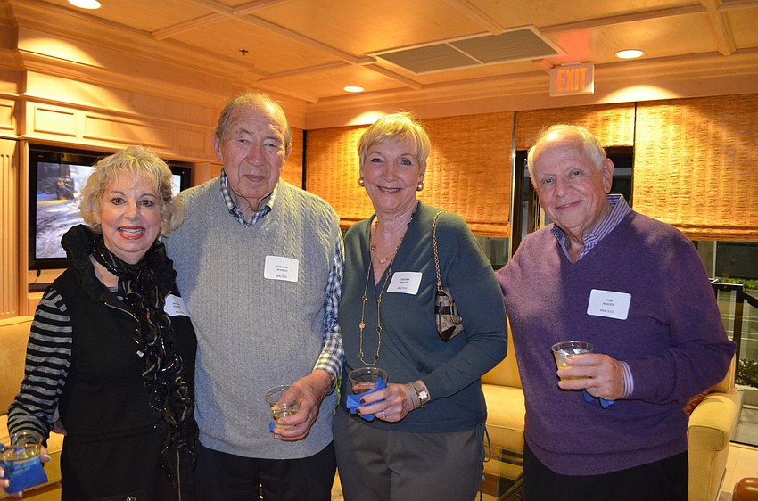 Sharon and Herman Frankel with Sherry and Tom Singer