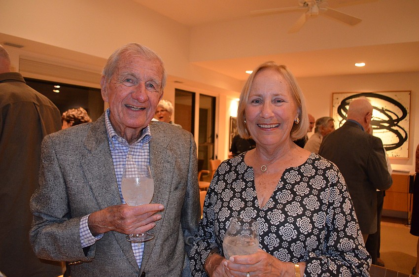 Julian Hansen and Margo Evans