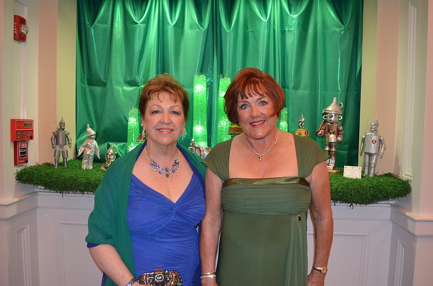Commodoreâ€™s Ball co-chairs Kathleen Powell and Rebecca Taylor