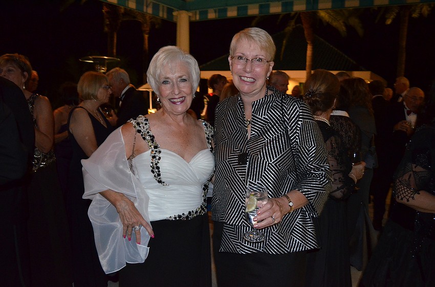 Terry Kees and Norma Larkin show off their style.