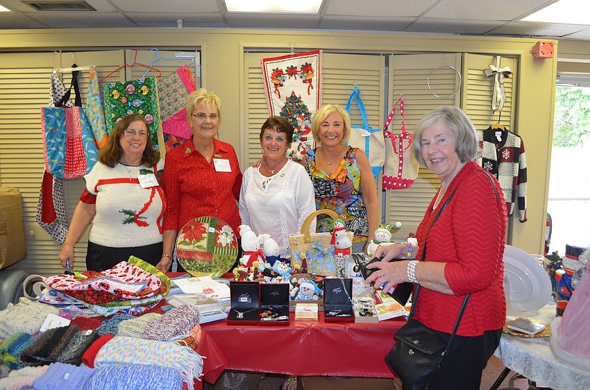 Emily Dabio, Nancy Luse, Janet Hoffman, Donna Dolan and Patsy McLaughlin